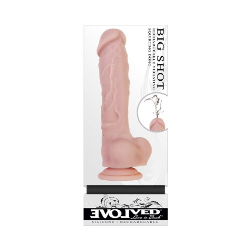 Evolved Big Shot Dildo Silicona 8 Pulgadas