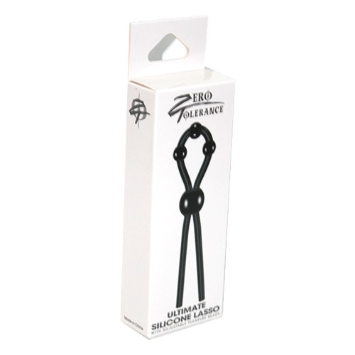 Zero Tolerance Silicone Lasso Cockring for Enhanced Pleasure