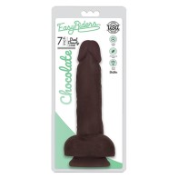 Dildo de Densidad Dual con Bolas Easy Riders de Curve Toys - EE.UU.