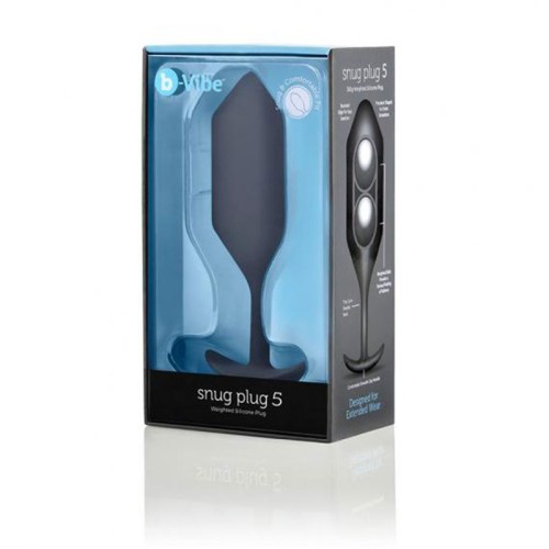 Plug Anal Silicona con Peso b-Vibe Snug Plug 5