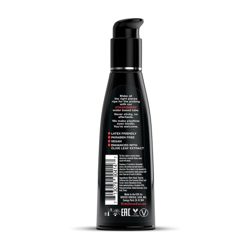 Lubricante a Base de Agua Wicked Aqua Fresa 4 oz.