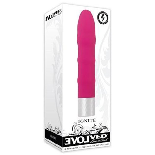 Evolved Ignite Vibrador Slimline de 10 Velocidades