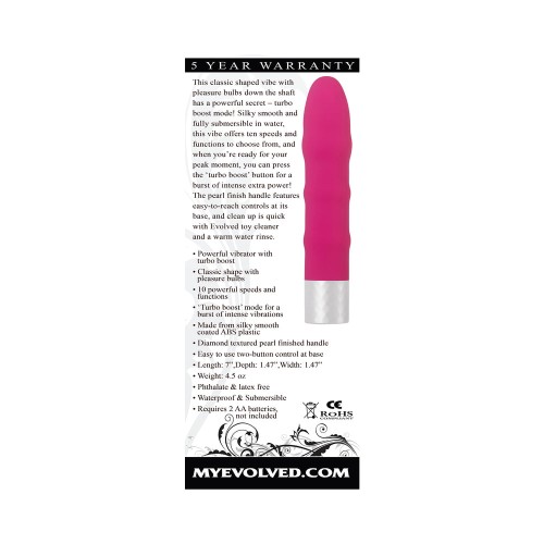 Evolved Ignite 10-Speed Slimline Vibrator