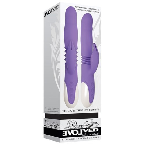 Evolved Thick & Thrust Bunny - Vibrador Conejito Recargable