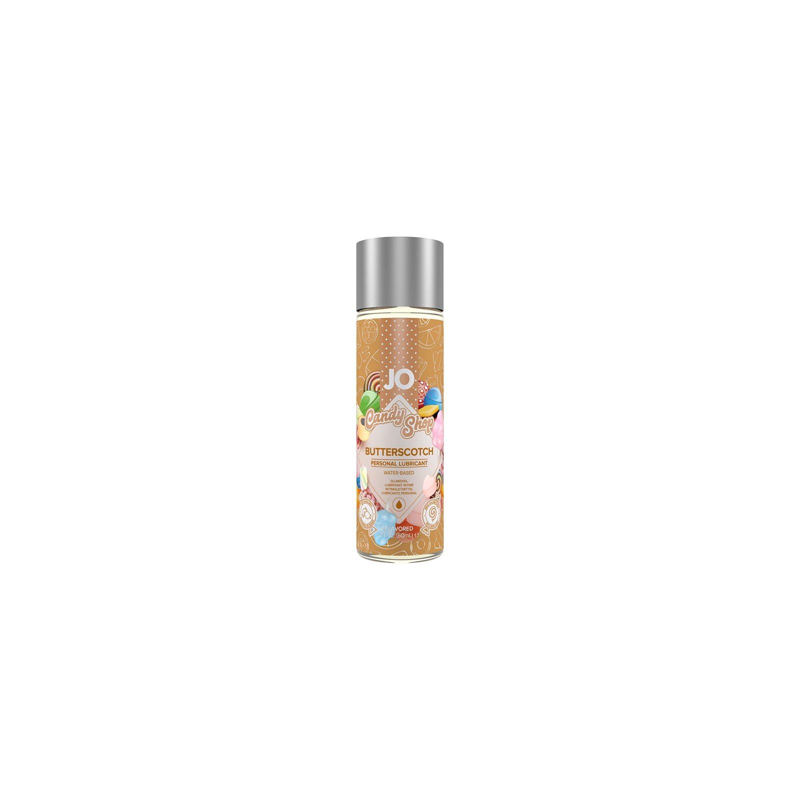 JO Candy Shop Butterscotch Flavored Lubricant 2 oz