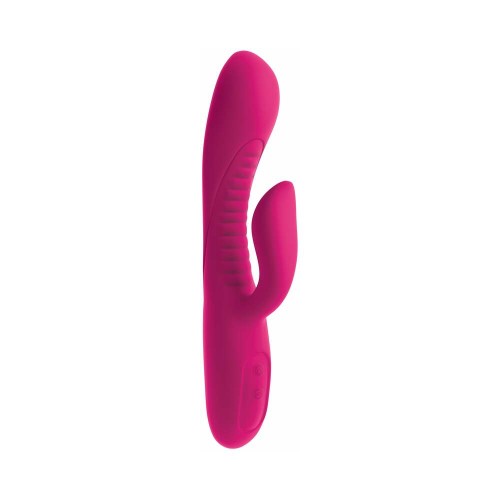 Vibrador de Doble Estimulación Recargable de Silicona Pipedream Ultimate Rabbits No. 2