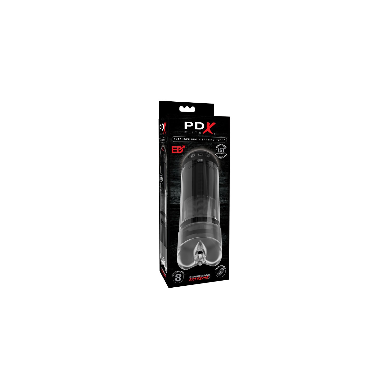 Bomba de Penetra Vibrante Recargable PDX Elite Extender Pro