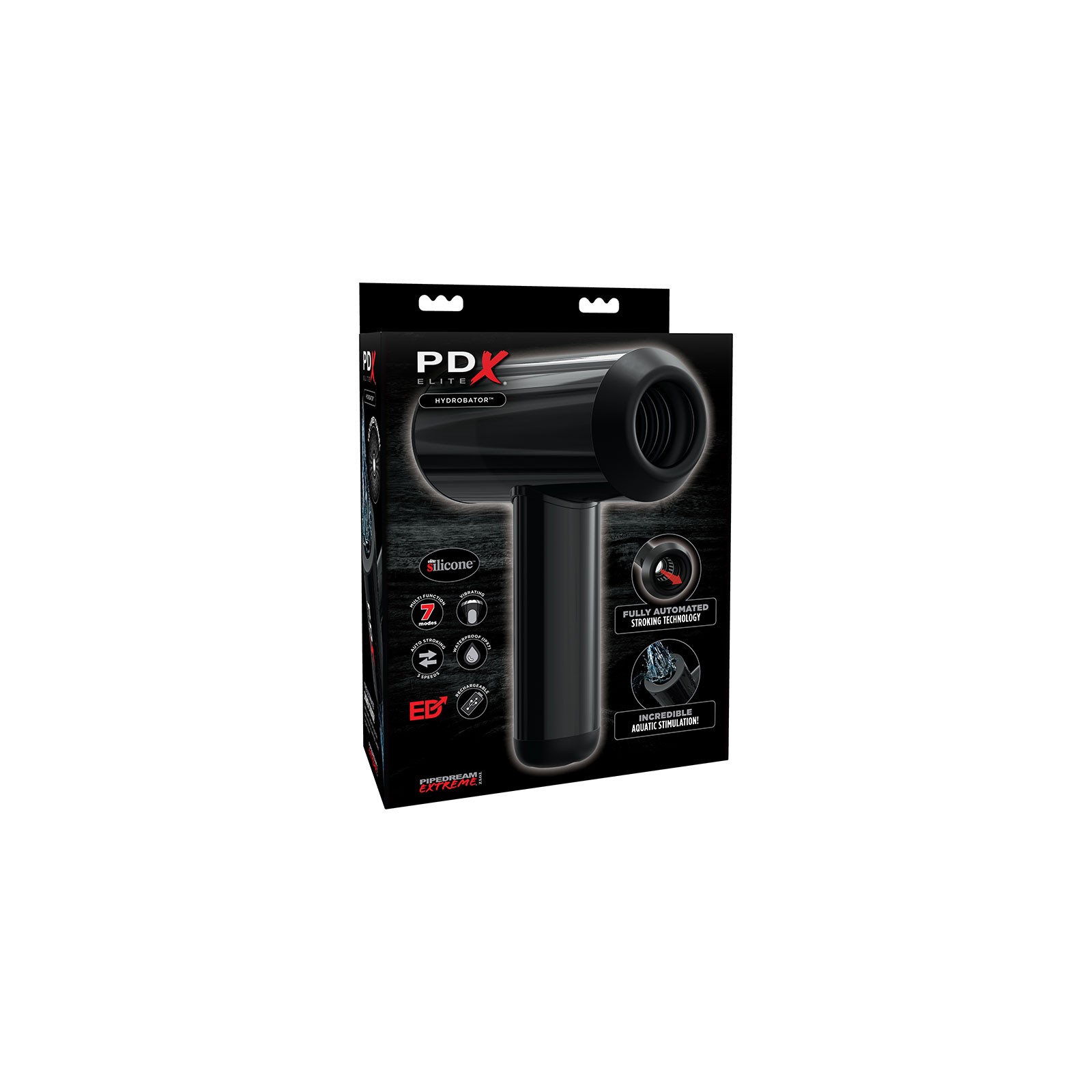 PDX Elite Hydrobator Rechargeable Stroker