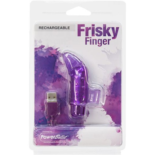 Frisky Finger Recargable para Placer Discreto