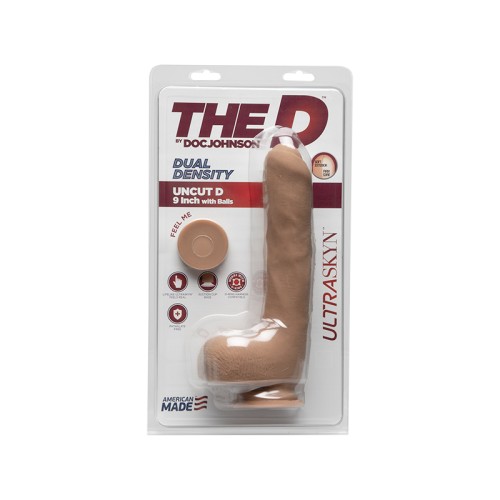 The D - Uncut D - 9 pulgadas para Placer Realista