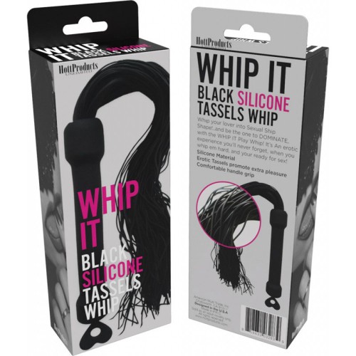 WHIP IT Silicone Tassels Flogger