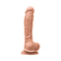 Colours Dual Density 8 in. Dildo for Realistic Pleasure