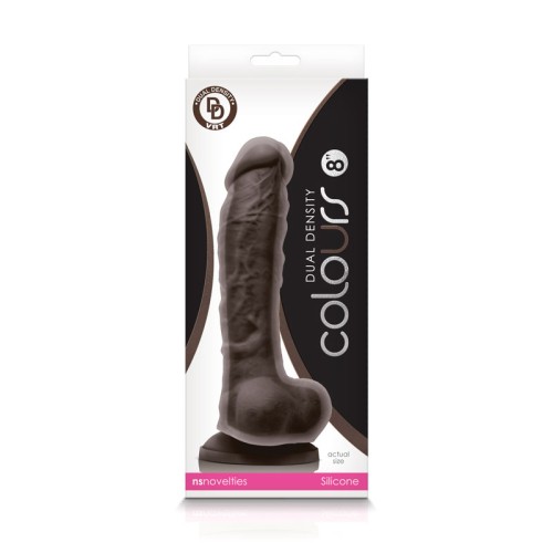 Colours Dual Density 8 in. Dildo - Enhanced Realism