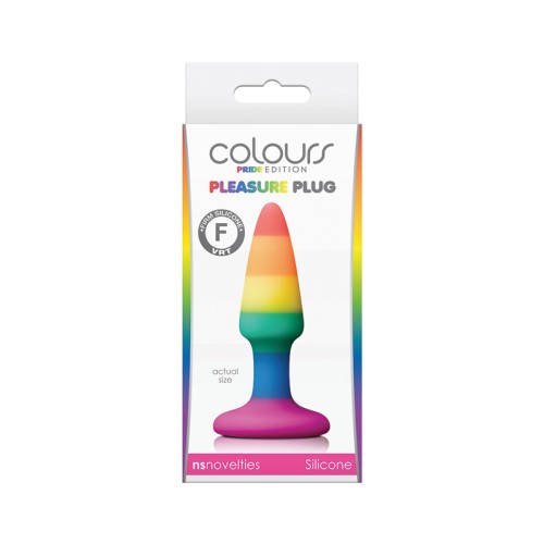 Plug de Placer Mini Rainbow Edición Orgullo - Celebra la Diversidad