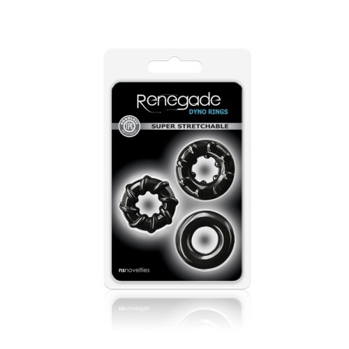 Anillos Renegade Dyno 3-Pack - Mejora Tu Placer