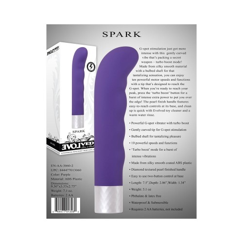 Evolved Spark G-Spot Vibrator with Turbo Boost