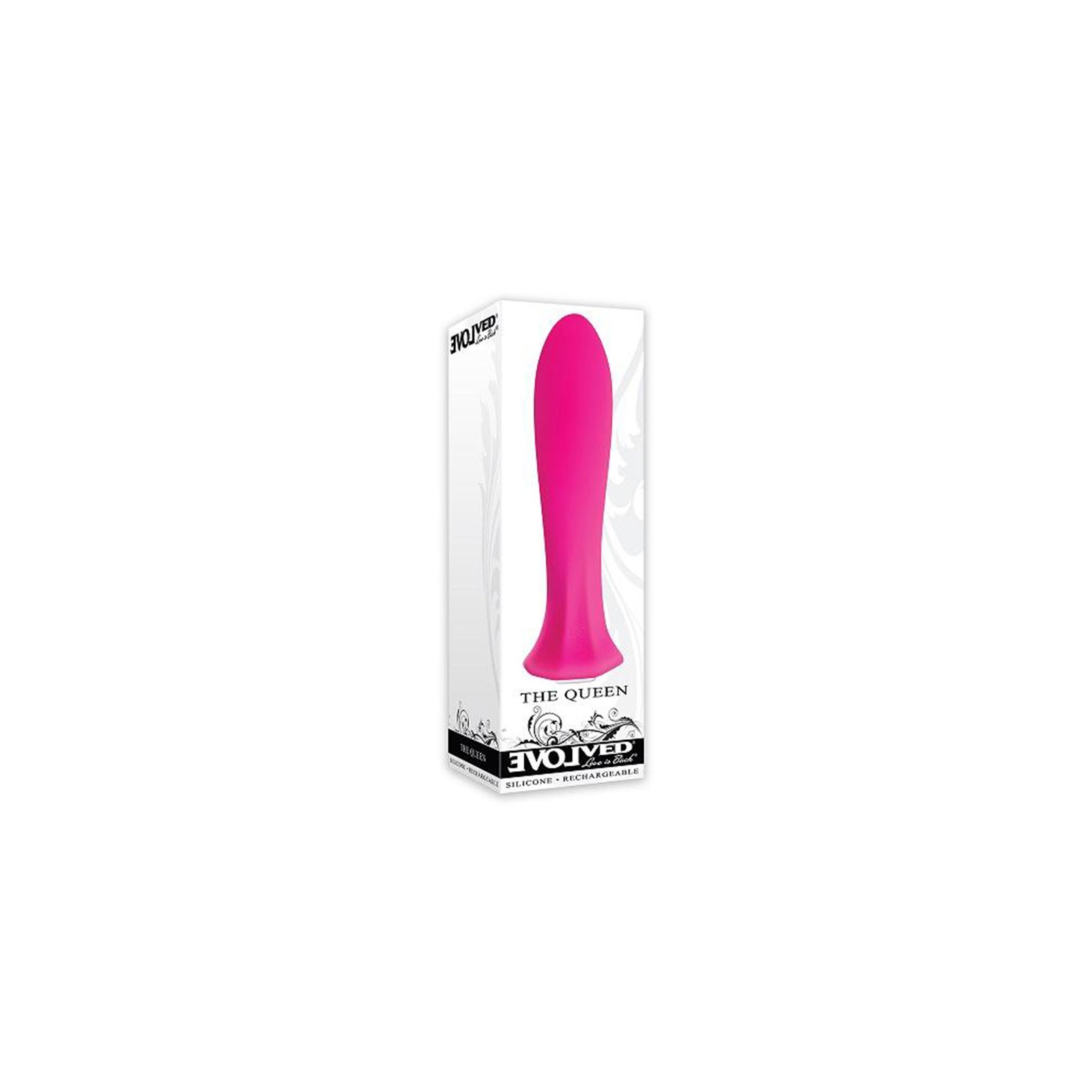 Mini Vibrador Rosa Evolved The Queen Potente y Discreto