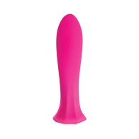 Mini Vibrador Rosa Evolved The Queen Potente y Discreto