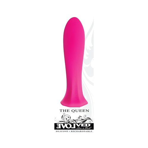 Mini Vibrador Rosa Evolved The Queen Potente y Discreto