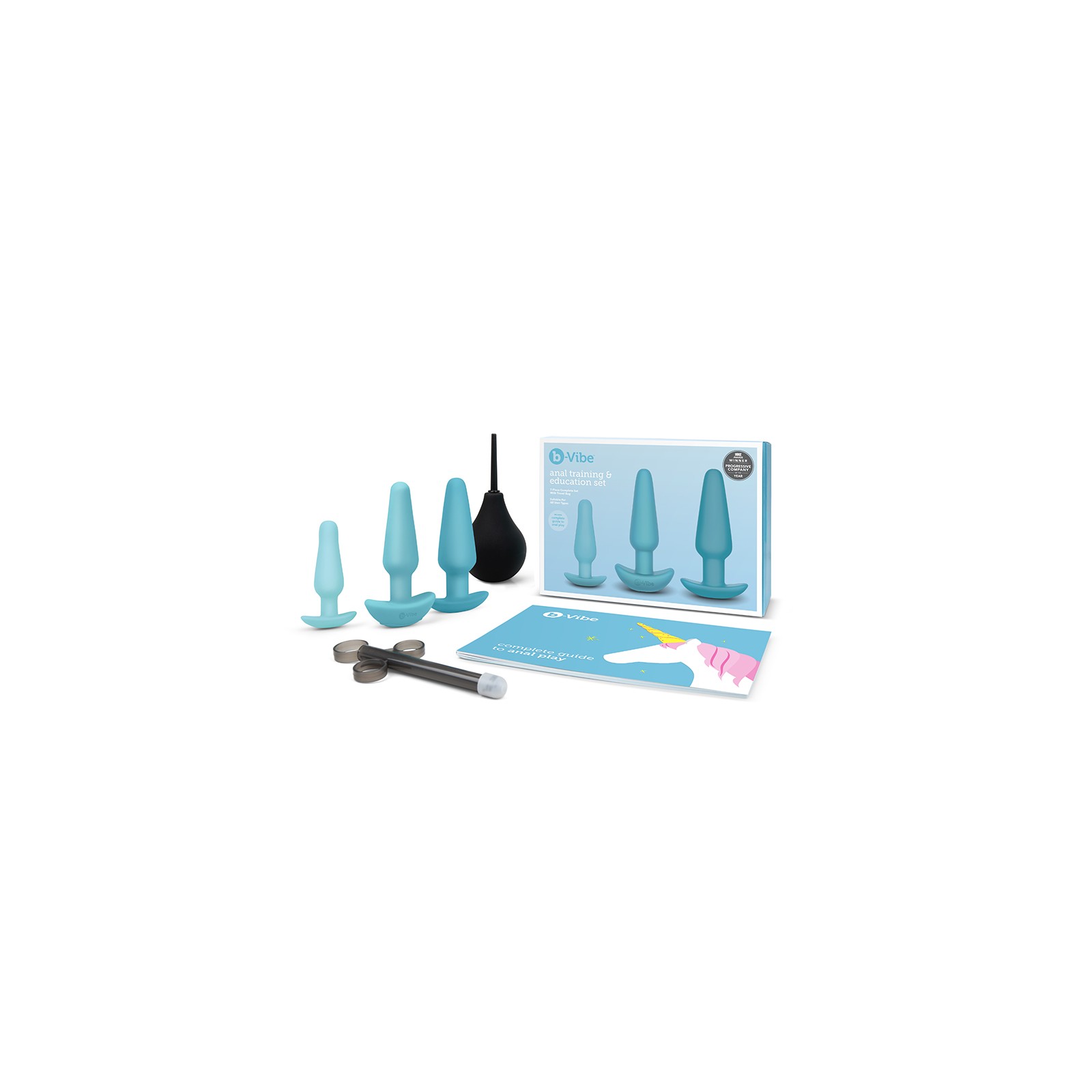 b-Vibe 7-Piece Anal Training Kit for Safe Exploration