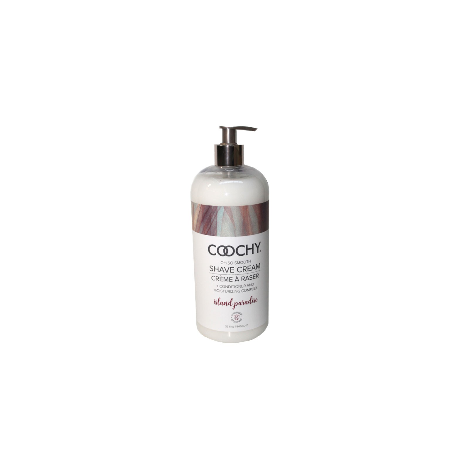 Coochy Shave Cream Island Paradise 32oz for Sensitive Skin