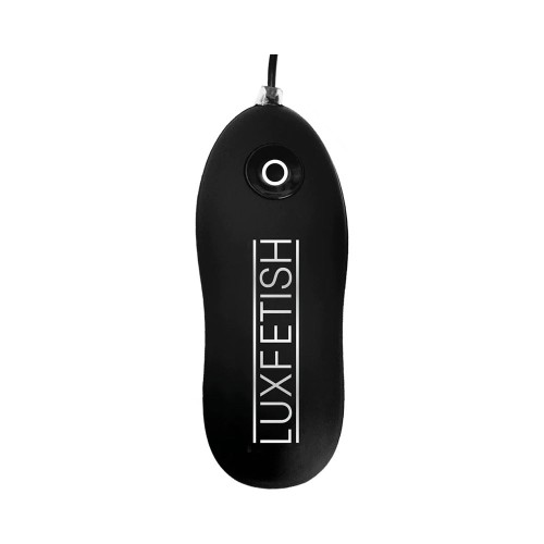 Lux Fetish Dildo Hueco Vibrante Unisex con Control Remoto - Dispositivo de Placer para Parejas