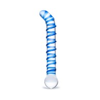 Glas Mr. Swirly Dildo de Vidrio de 6.5 in.