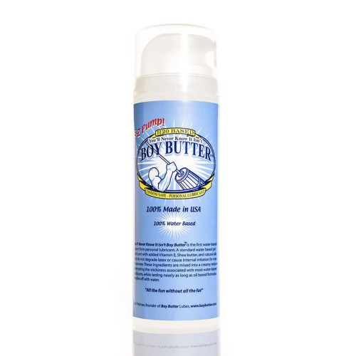 Boy Butter H2O Lubricante Personal a Base de Agua 5oz Pump