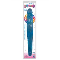 Lollicock Sweet Slim Stick 13 in. Dual Ended Dildo Berry