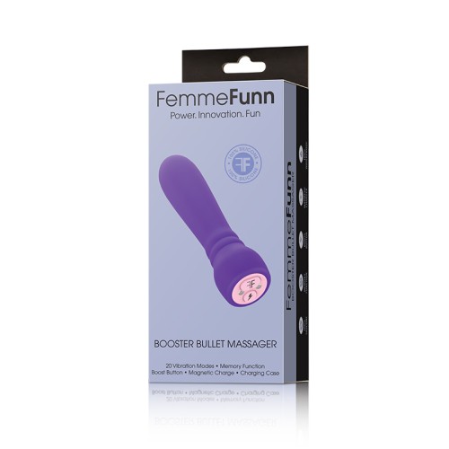 Masajeador Bullet FemmeFunn Booster para el Placer Definitivo