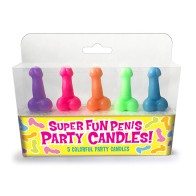 Silly Penis Candles for Party Fun