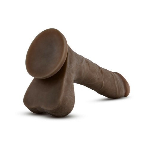 Dildo Au Naturel Mister Perfect de 8.5 Pulgadas con Testículos para Sensación Realista