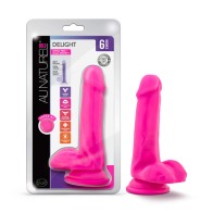 Au Naturel Bold Delight 6 in. Posable Dual Density Dildo - Ultimate Pleasure