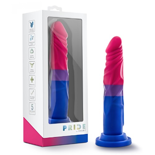 Avant Pride P8 Silicone Dildo 7.5 in.