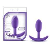 Luxe Wearable Vibra Slim Plug Small for Unique Sensation