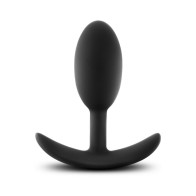 Plug Anal Vibra Slim Wearable Luxe Mediano Negro