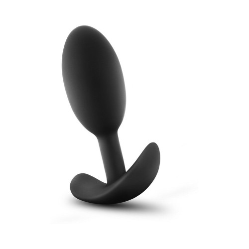 Plug Anal Vibra Slim Wearable Luxe Mediano Negro