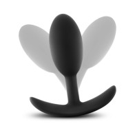 Plug Anal Vibra Slim Wearable Luxe Mediano Negro