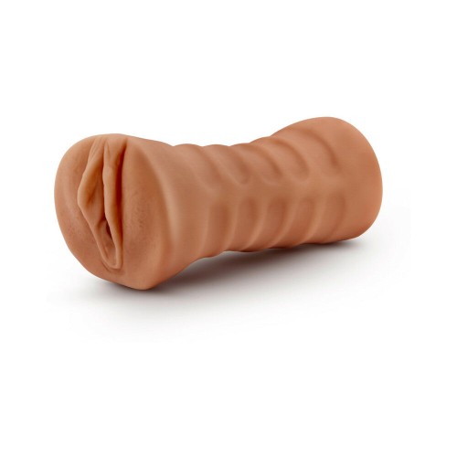 M para Hombres Julieta Estimulador Vagina con Vibrador Tan