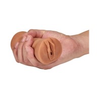 M para Hombres Julieta Estimulador Vagina con Vibrador Tan