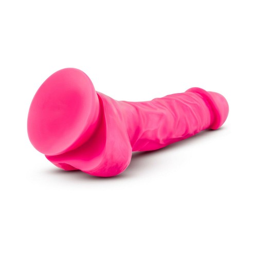 Dildo de Densidad Dual Neo Elite 7.5 pulgadas Rosa Neón