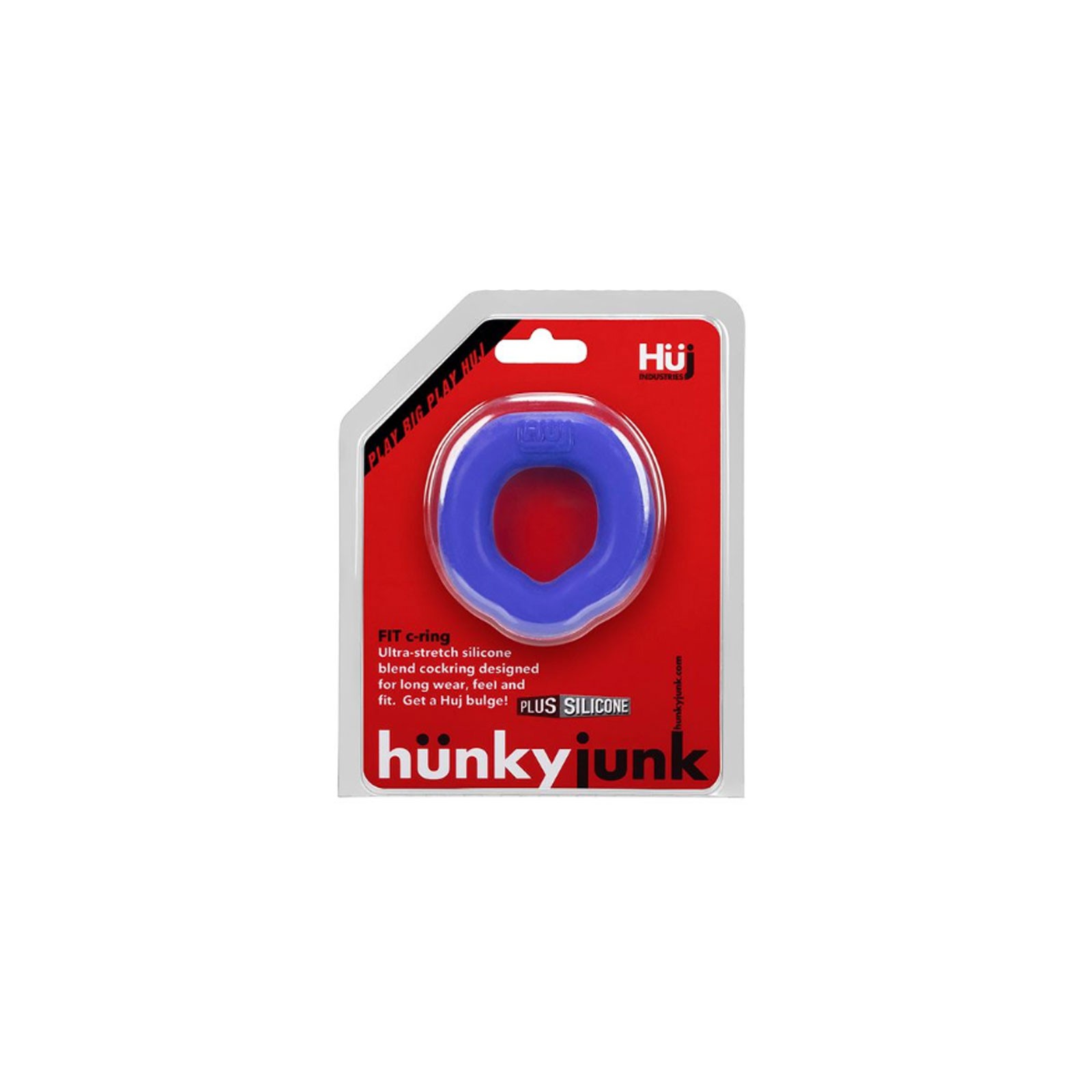 Hunkyjunk FIT Ergo C-Ring Cobalt