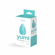 VeDO Yumi Rechargeable Finger Vibe - Tease Me Turquoise