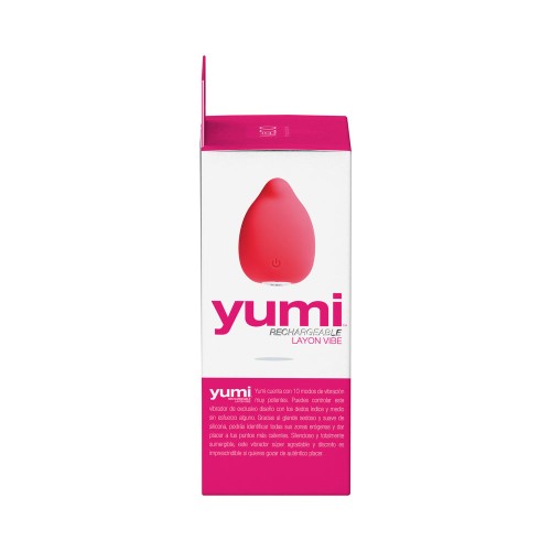 VeDO Yumi Vibrador Recargable para Dedo - Rosa Foxy