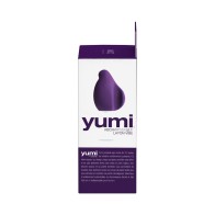 VeDO Yumi Vibrador de Dedo Recargable Púrpura Profundo