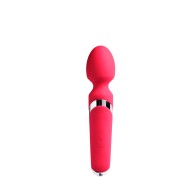 VeDO Wanda Rechargeable Wand Vibe in Foxy Pink