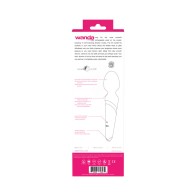 VeDO Wanda Rechargeable Wand Vibe in Foxy Pink