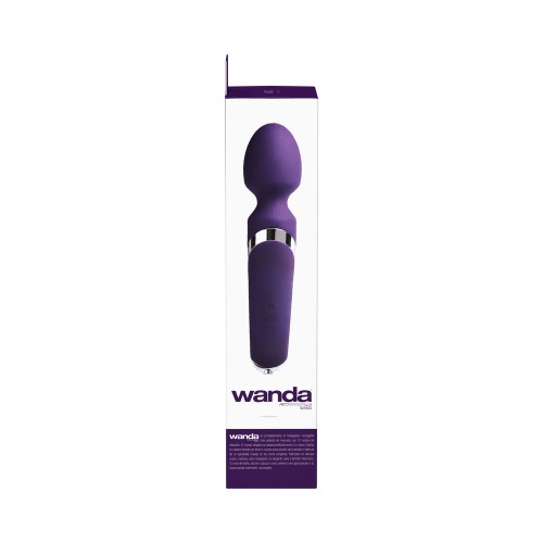 VeDO Wanda Rechargeable Wand Vibe Deep Purple