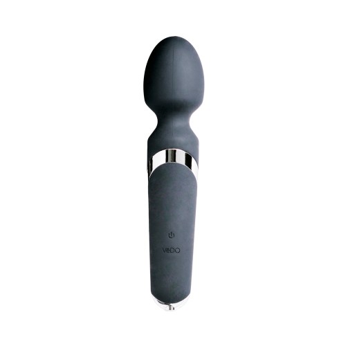 VeDO Wanda Rechargeable Wand Vibe Just Black