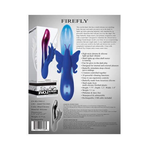 Evolved Firefly Rechargeable Dual Stimulator